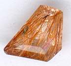 Quartz rutile doré