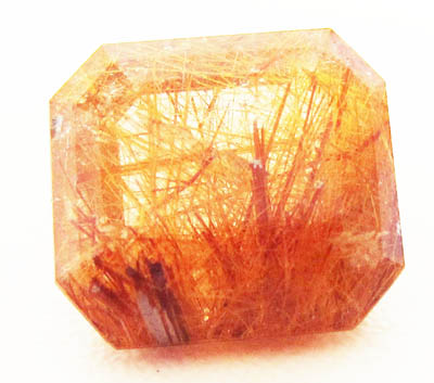 Quartz rutile doré