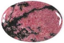 Rhodonite polie